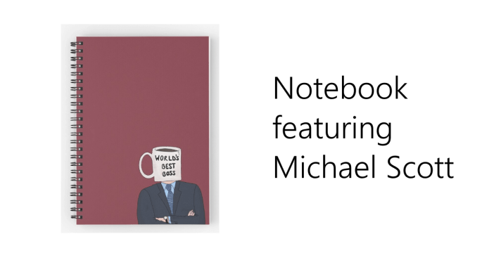 Michael Scott merchandise
