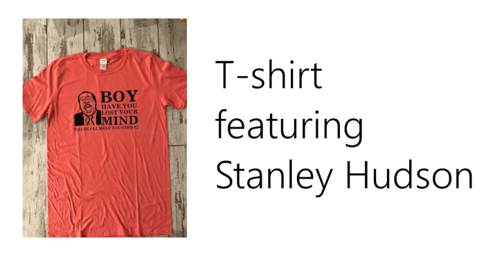 stanley hudson shirt